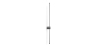 Buy Aluminum stick wall light in modern design, 100cm - Grobe Black 60422 - in the EU