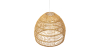 Buy Rattan Ceiling Lamp - Boho Bali Design Pendant Lamp - 60cm - Seam Natural wood 60440 home delivery