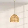 Buy Rattan Ceiling Lamp - Boho Bali Design Pendant Lamp - 60cm - Seam Natural wood 60440 - in the EU