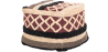 Buy Pouffe Boho Bali , Square in Cotton - Munbay Bali Multicolour 60244 home delivery