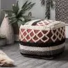 Buy Pouffe Boho Bali , Square in Cotton - Munbay Bali Multicolour 60244 in the Europe