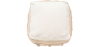 Buy Pouffe Boho Bali , Square in Cotton - Iris Bali Cream 60245 with a guarantee
