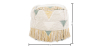 Buy Pouffe Boho Bali , Square in Cotton and wool- Janet Bali Multicolour 60248 at MyFaktory