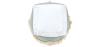 Buy Pouffe Boho Bali , Square in Cotton and wool- Janet Bali Multicolour 60248 with a guarantee