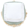 Buy Pouffe Boho Bali , Square in Cotton and wool- Janet Bali Multicolour 60248 in the Europe