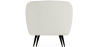 Buy White boucle upholstered armchair - Oysa White 60338 - in the EU