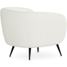 Buy White boucle upholstered armchair - Oysa White 60338 at MyFaktory