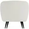 Buy White boucle upholstered armchair - Oysa White 60338 home delivery