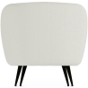 Buy White boucle upholstered armchair - Oysa White 60338 in the Europe