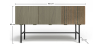 Buy Wooden Sideboard - Vintage Design - 2 doors - Zesnar Grey 60376 - in the EU