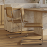 Buy Dining Chair - Vintage Design - Wood & Rattan -  Lia Natural 60450 in the Europe