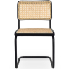 Buy Dining Chair, Natural Rattan And Black Wood - Lona Black 60451 - in the EU