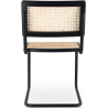 Buy Dining Chair, Natural Rattan And Black Wood - Lona Black 60451 - in the EU