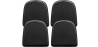 Buy X4 Cushion for Bistrot Metalix chair and stool  Black 60461 - prices