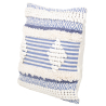 Buy Square Cotton Cushion in Boho Bali Style cover + filling - Luna Blue 60187 - prices