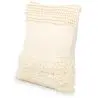 Buy Square Cushion in Boho Bali Style, Cotton & Wool cover + filling - Margaret White 60188 - prices