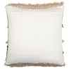 Buy Square Cotton Cushion in Boho Bali Style cover + filling - Wenda Black 60202 - prices