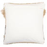 Buy Square Cushion in Boho Bali Style, Cotton & Wool cover + filling - Stara Multicolour 60206 - prices