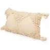 Buy Rectangular Cushion in Boho Bali Style, Cotton cover + filling - Doreen Cream 60220 - prices