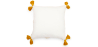 Buy Square Cotton Cushion in Boho Bali Style cover + filling - Hazel Yellow 60222 in the Europe