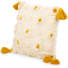 Buy Square Cotton Cushion in Boho Bali Style cover + filling - Hazel Yellow 60222 - prices