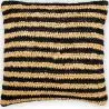 Buy Square Boho Bali Cushion, Raffia cover + filling - Chelsea Beige 60224 - in the EU