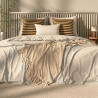 Buy Square Boho Bali Cushion, Raffia cover + filling - Chelsea Beige 60224 - in the EU