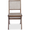 Buy Cannage Dining Chair, Bali Boho Style, Rattan and Teak Wood - Ruye Natural 60474 in the Europe