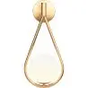 Buy Wall lamp in modern style, glass - Drop Gold 60239 - in the EU