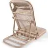 Buy Beach Chair in Rattan, Boho Bali Design - Manra Natural 60307 - in the EU