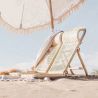 Buy Beach Chair in Rattan, Boho Bali Design - Manra Natural 60307 in the Europe