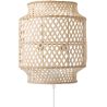 Buy Bamboo Wall Lamp Shade, Boho Bali Style - Lorna Natural 60485 - in the EU
