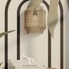 Buy Bamboo Wall Lamp Shade, Boho Bali Style - Lorna Natural 60485 in the Europe