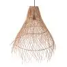 Buy Woven Rattan Pendant Light, Boho Bali Style - Perca Natural 60489 - prices