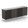 Buy Wooden Design Sideboard - Black - Prana Black 60343 with a guarantee