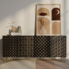 Buy Wooden Design Sideboard - Black - Prana Black 60343 - in the EU