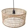 Buy Woven Rattan Pendant Light, Boho Bali Style - Orna Natural 60490 home delivery