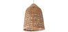 Buy Rattan Pendant Lamp, Boho Bali Style - Grau Natural 60491 home delivery