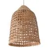 Buy Rattan Pendant Lamp, Boho Bali Style - Grau Natural 60491 - in the EU