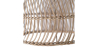 Buy Rattan Pendant Lamp, Boho Bali Style - Oya Natural 60492 home delivery