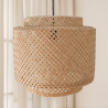 Buy Bamboo Ceiling Lamp, Boho Bali Style - Lorna Natural 60493 - prices