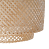 Buy Bamboo Ceiling Lamp, Boho Bali Style - Lorna Natural 60493 home delivery