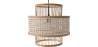Buy Boho Bali Pendant Lamp, Bamboo and Rattan - Sar Natural 60488 - in the EU