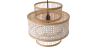 Buy Boho Bali Pendant Lamp, Bamboo and Rattan - Sar Natural 60488 in the Europe