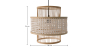 Buy Boho Bali Pendant Lamp, Bamboo and Rattan - Sar Natural 60488 - in the EU