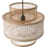 Buy Boho Bali Pendant Lamp, Bamboo and Rattan - Sar Natural 60488 in the Europe