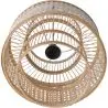 Buy Boho Bali Pendant Lamp, Bamboo and Rattan - Sar Natural 60488 home delivery
