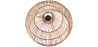 Buy Rattan Pendant Lamp, Boho Bali Style - Wayna Natural 60487 - prices
