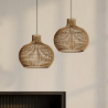 Buy Rattan Pendant Lamp, Boho Bali Style - Wayna Natural 60487 in the Europe
