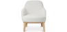 Buy Upholstered Dining Chair - White Boucle - Yenva White 60543 - in the EU